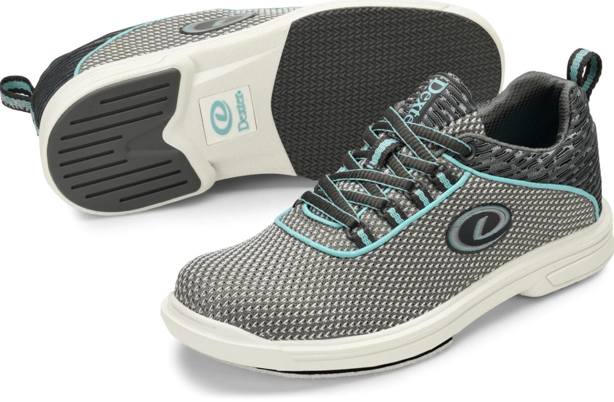 Dexter Robin Grey Robin Blue Right Hand Women's Bowling Shoes - Image 2