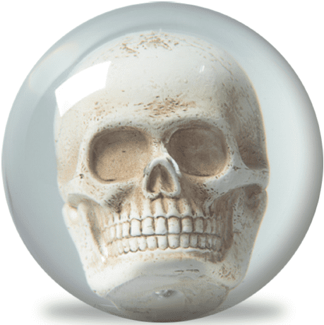 OTB KR Clear Skull Bowling Ball