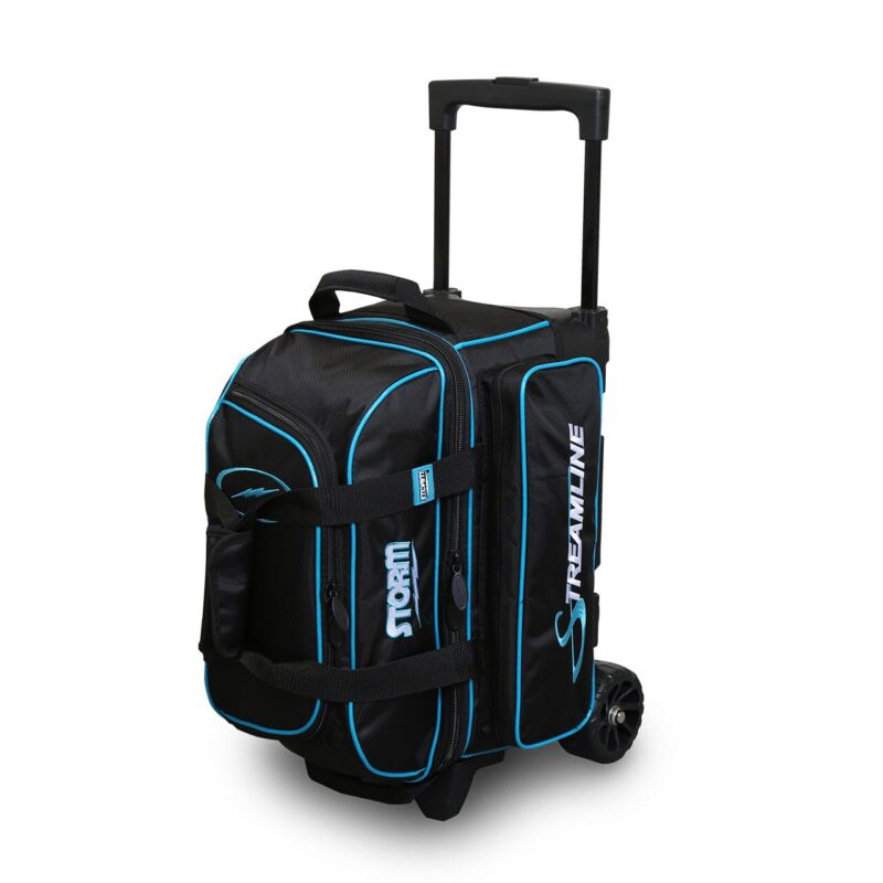 Storm Streamline 2 Ball Roller Black Blue Bowling Bag | BowlersMart