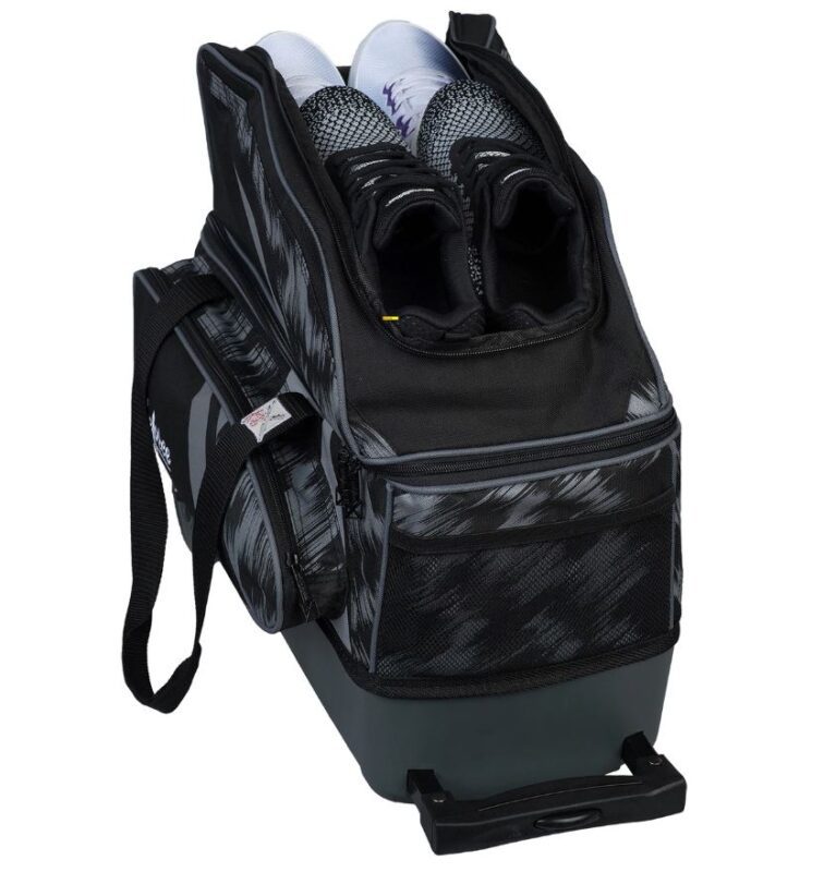 KR Cruiser 2 Ball Double Roller Scratch Steel Bowling Bag - Image 3