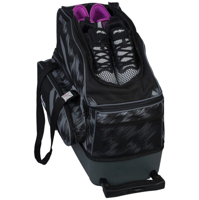 KR Cruiser 2 Ball Double Roller Scratch Steel Bowling Bag - Image 2