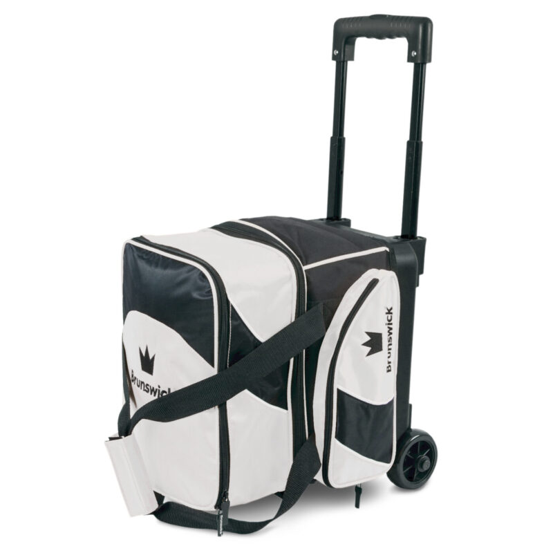 Brunswick Edge 1 Ball Roller White Bowling Bag