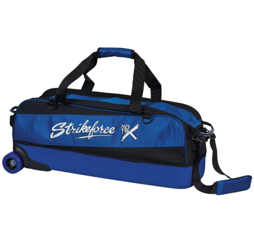 KR Fast 3 Ball Slim Triple Roller Royal Bowling Bag