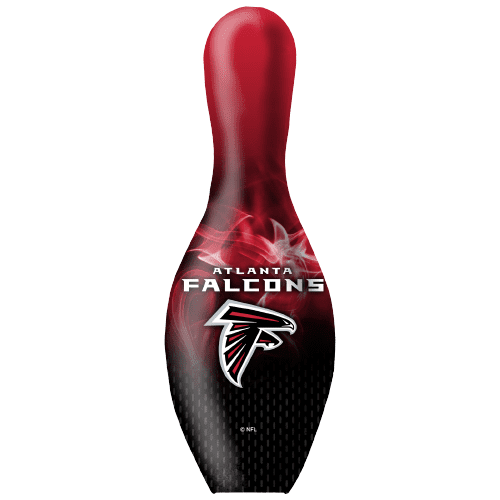 OTB NFL Atlanta Falcons Football On Fire Bowling Pin - Image 2
