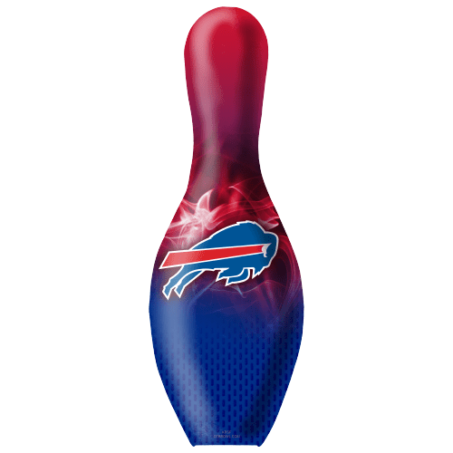 OTB NFL Buffalo Bills Football On Fire Bowling Pin