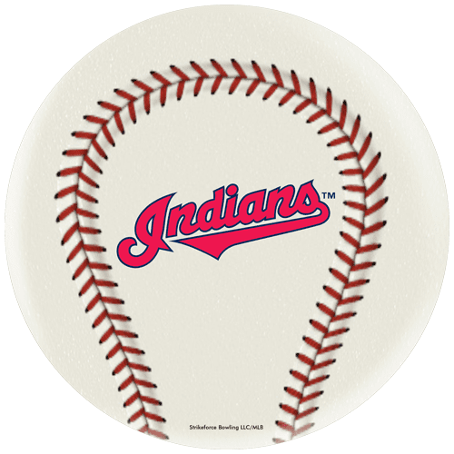 OTB MLB Cleveland Indians Baseball Bowling Ball
