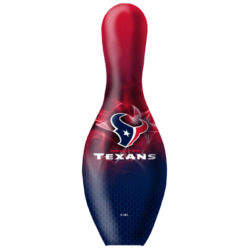 OTB NFL Houston Texans Football On Fire Bowling Pin - Image 2
