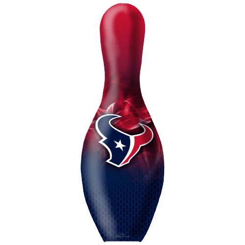 OTB NFL Houston Texans Football On Fire Bowling Pin