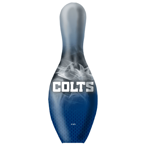 OTB NFL Indianapolis Colts Football On Fire Bowling Pin - Image 2