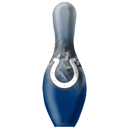 OTB NFL Indianapolis Colts Football On Fire Bowling Pin