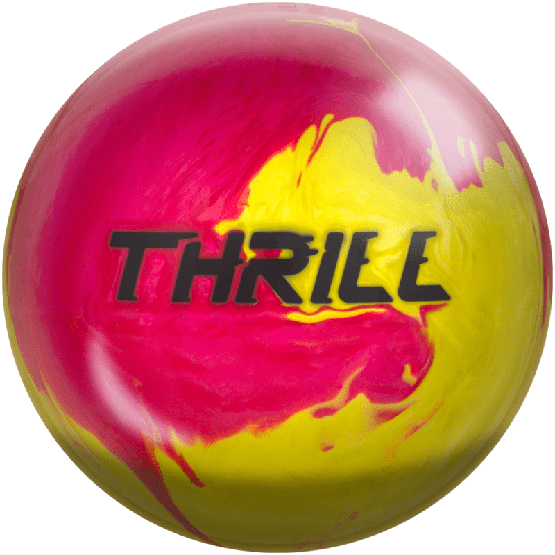 Motiv Thrill Pink Yellow Pearl Bowling Ball