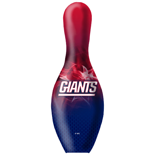 OTB NFL New York Giants Football On Fire Bowling Pin - Image 2