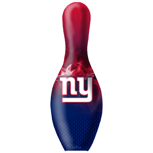 OTB NFL New York Giants Football On Fire Bowling Pin