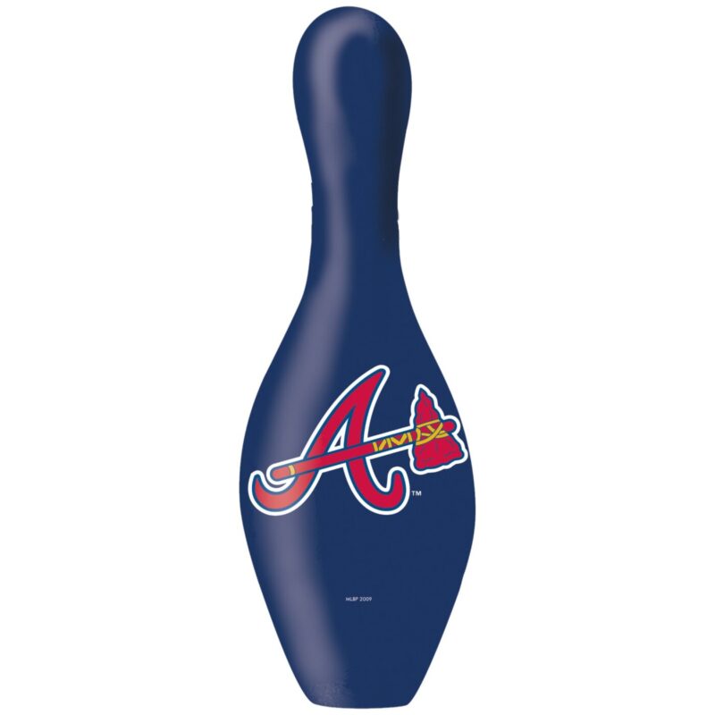 OTB Atlanta Braves Baseball Bowling Pin - Image 2