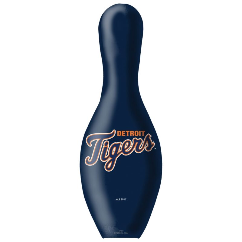OTB Detroit Tigers Baseball Bowling Pin - Image 2