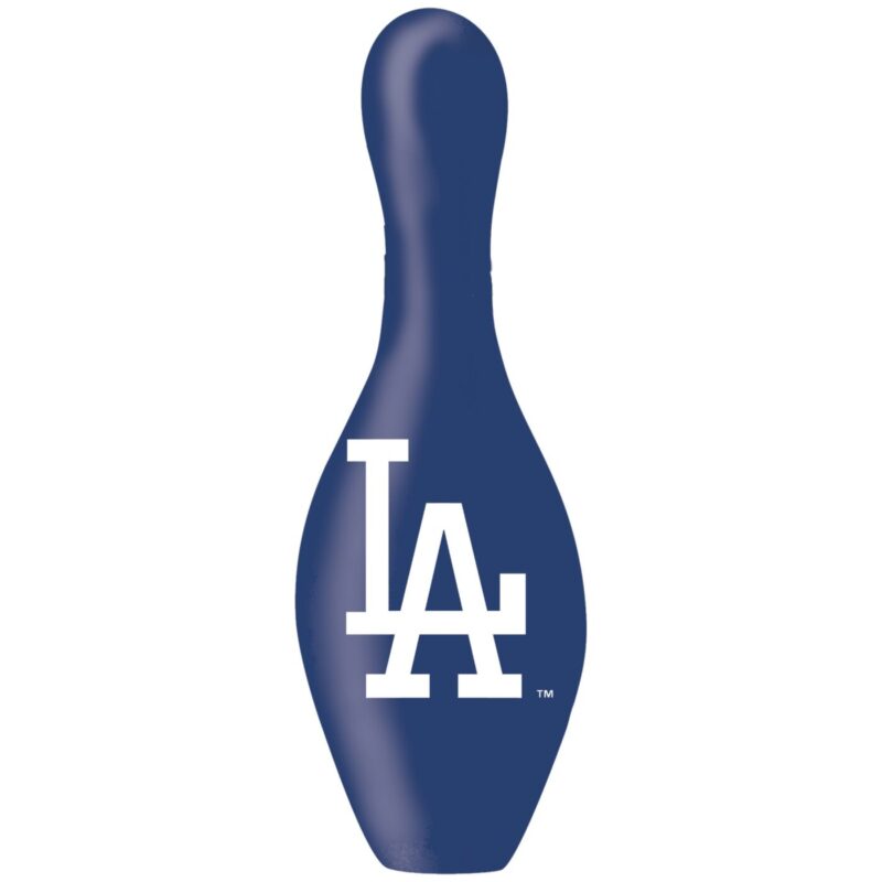 OTB LA Dodgers Baseball Bowling Pin - Image 2
