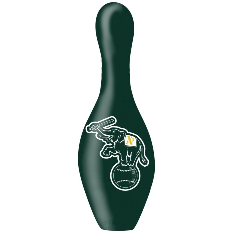OTB Oakland Athletics Baseball Bowling Pin - Image 2