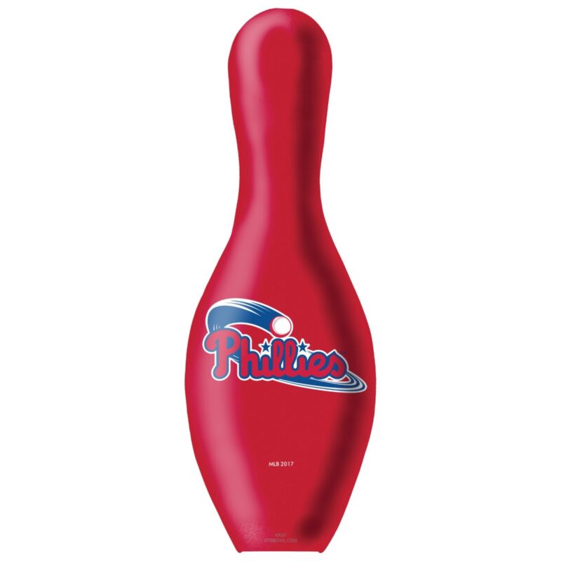 OTB Philadelphia Phillies Baseball Bowling Pin - Image 2