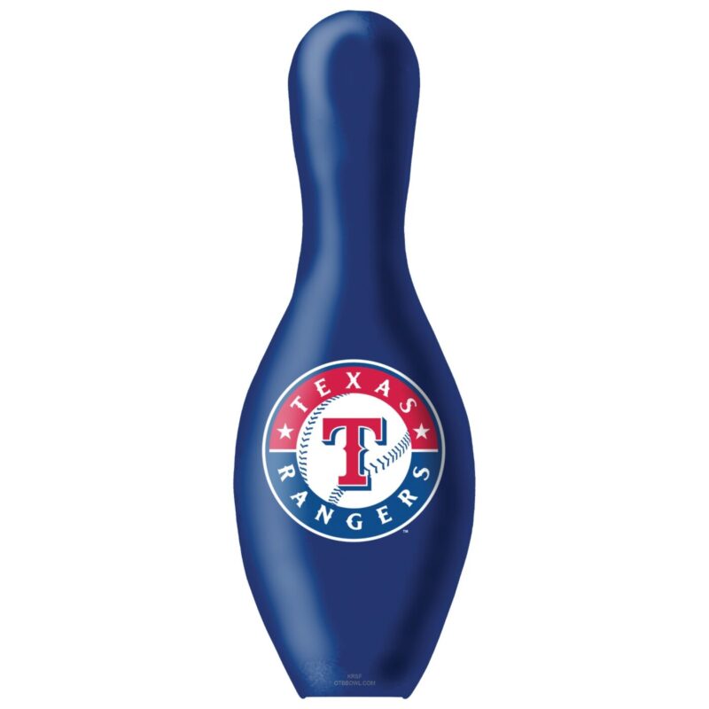OTB Texas Rangers Baseball Bowling Pin