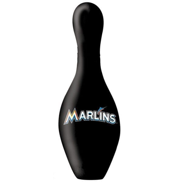 OTB Miami Marlins Baseball Bowling Pin - Image 2