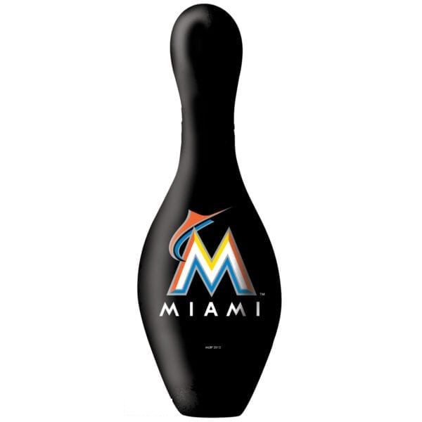 OTB Miami Marlins Baseball Bowling Pin