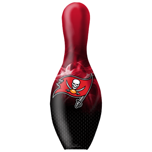 OTB NFL Tampa Bay Bucs Football On Fire Bowling Pin