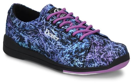 Dexter Ultra Black Abstract Women's Bowling Shoes - Image 2