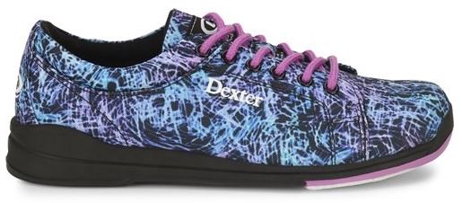 Dexter Ultra Black Abstract Women's Bowling Shoes - Image 4