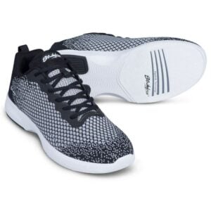 Alternative view of KR Strikeforce Aviator Black Grey Men's Bowling Shoes