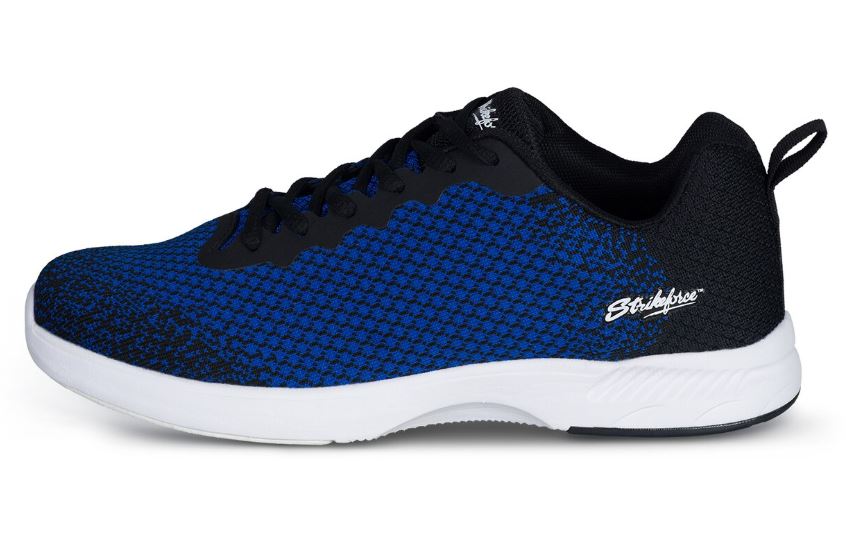 KR Strikeforce Aviator Blue Black Men's Bowling Shoes - Image 4