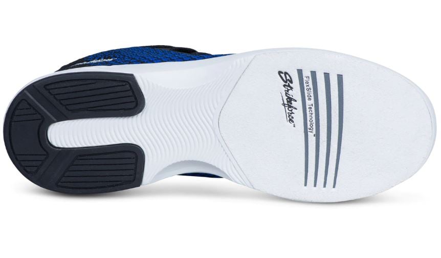KR Strikeforce Aviator Blue Black Men's Bowling Shoes - Image 2