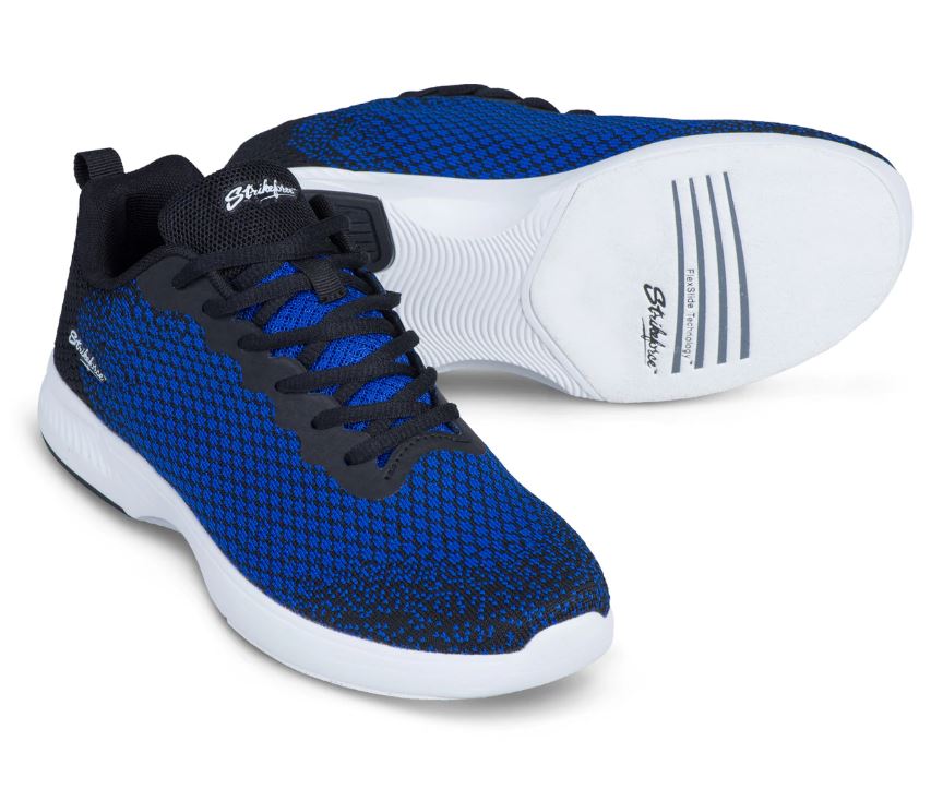 KR Strikeforce Aviator Blue Black Men's Bowling Shoes - Image 7