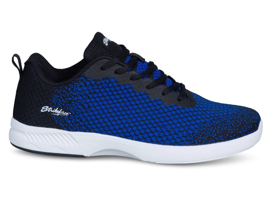 KR Strikeforce Aviator Blue Black Men's Bowling Shoes - Image 5