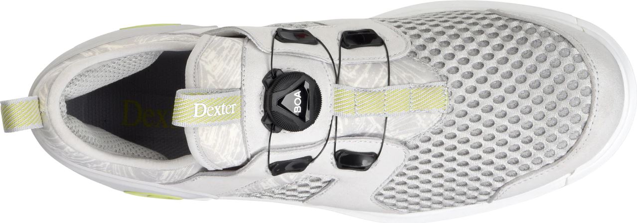 Dexter Lite Pro BOA Grey Lime Right Hand Men's Bowling Shoes - Image 8