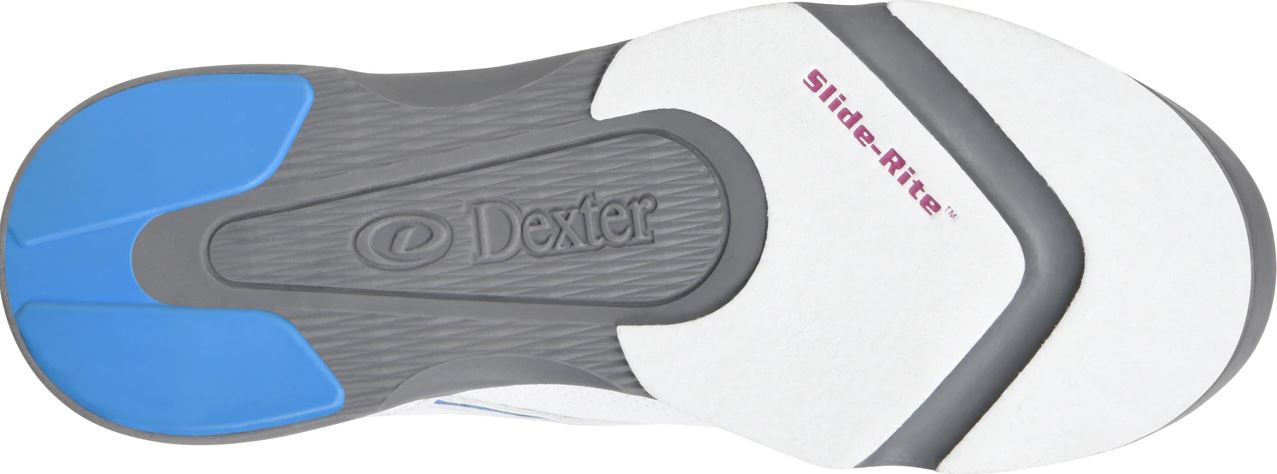 Dexter Mens Bud White Blue Universal Bowling Shoe + FREE SHIPPING  display picture 1