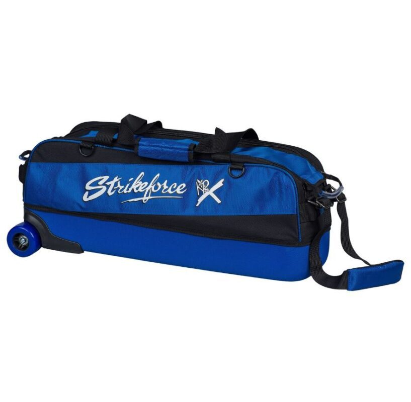 KR Fast 3 Ball Slim Triple Roller Royal Bowling Bag - Image 2