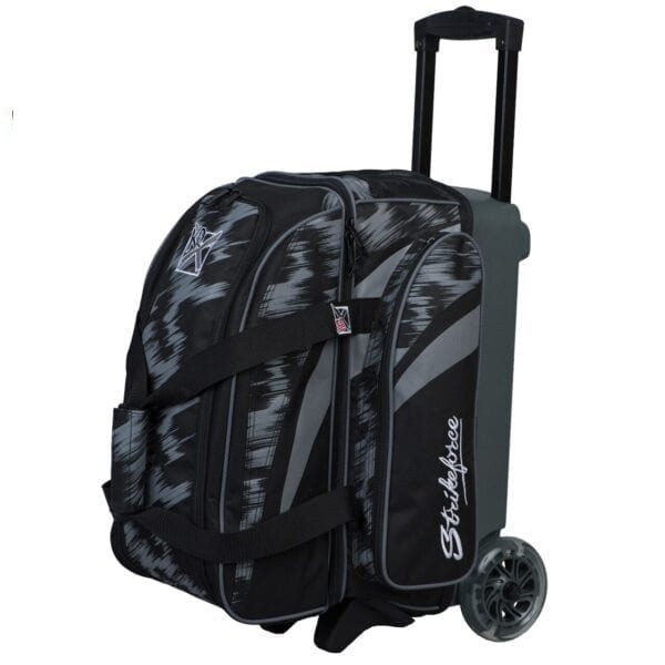 KR Cruiser 2 Ball Double Roller Scratch Steel Bowling Bag