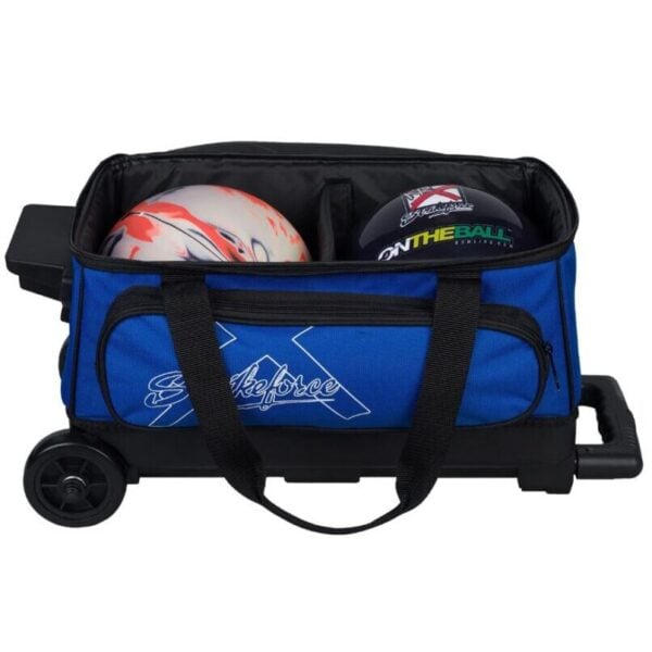 KR Hybrid X 2 Ball Double Roller Royal Bowling Bag - Image 2