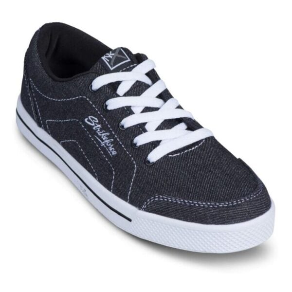 KR Strikeforce Laguna Black Denim Women's Bowling Shoes - Image 4