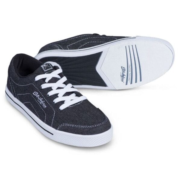 KR Strikeforce Laguna Black Denim Women's Bowling Shoes - Image 2