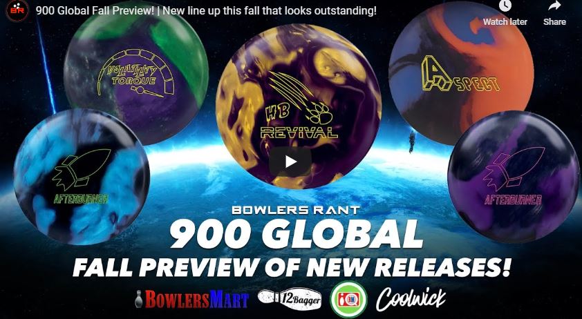 5 New 900 Global Bowling Balls for Fall 2020 Video Preview
