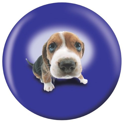 OTB Beagle Puppies Bowling Ball