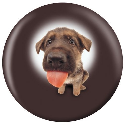 OTB German Shephard Puppies Bowling Ball
