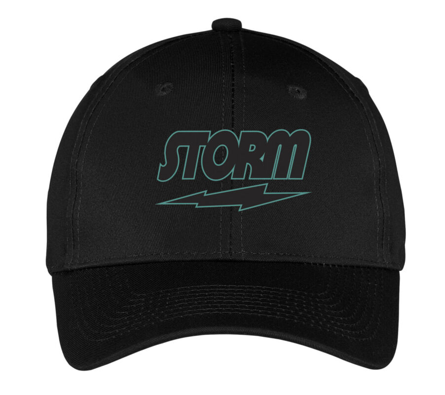 Six-Panel Twill Bowling Storm Hat