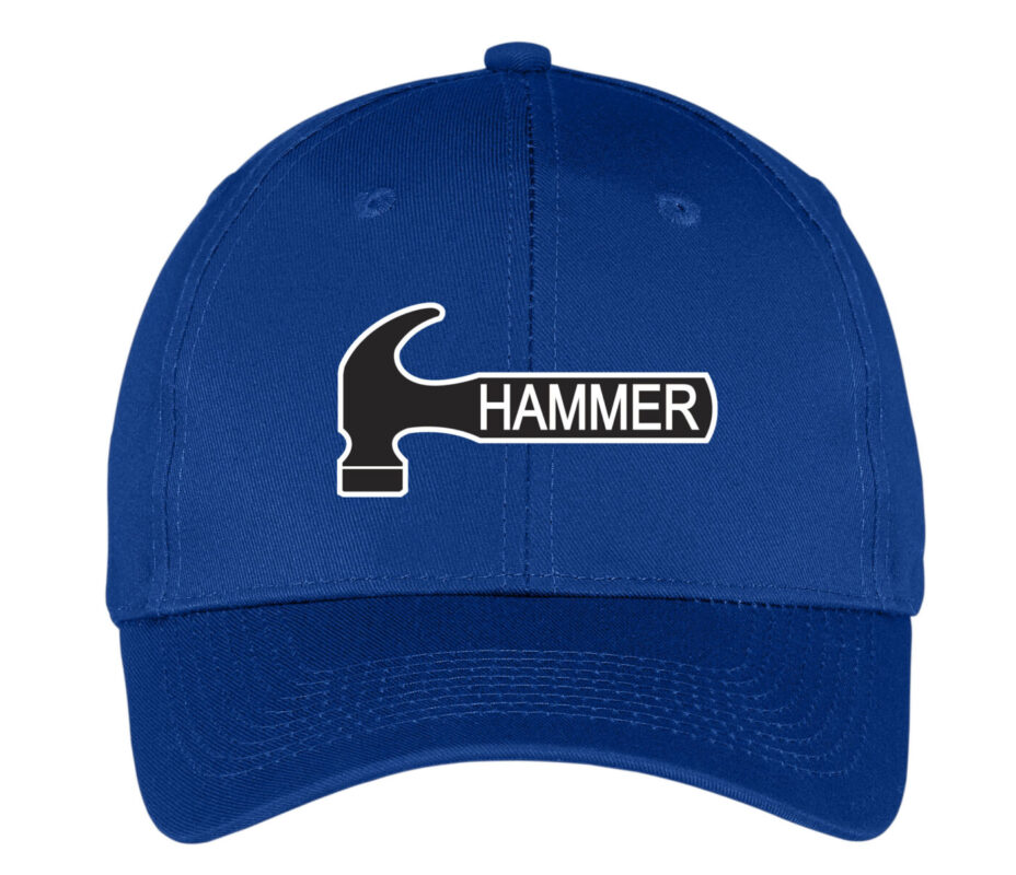 Six-Panel Twill Bowling Hammer Hat