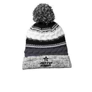 Pom Pom Roto Grip Bowling Beanie