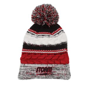 Pom Pom Storm Bowling Beanie