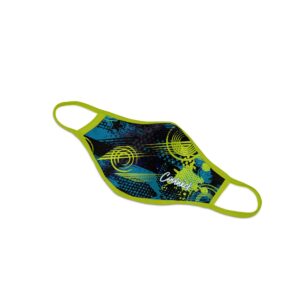Alternative view of Astro Splat Dye Sublimated Coolwick Mask