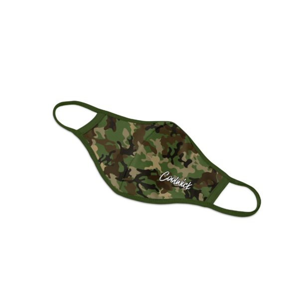Camo Dye Sublimated Coolwick Mask - Image 2