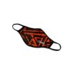 Caution Graffiti Dye Sublimated Coolwick Mask - Image 2